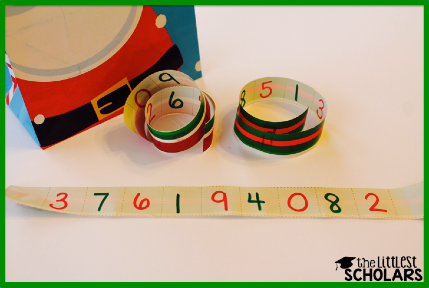 Write numbers on scraps of wrapping paper. Students choose a strip of paper and identify the numbers as quickly as they can. Perfect for AIMSweb! Write numbers on scraps of wrapping paper. Students choose a strip of paper and identify the numbers as quickly as they can. Perfect for AIMSweb!